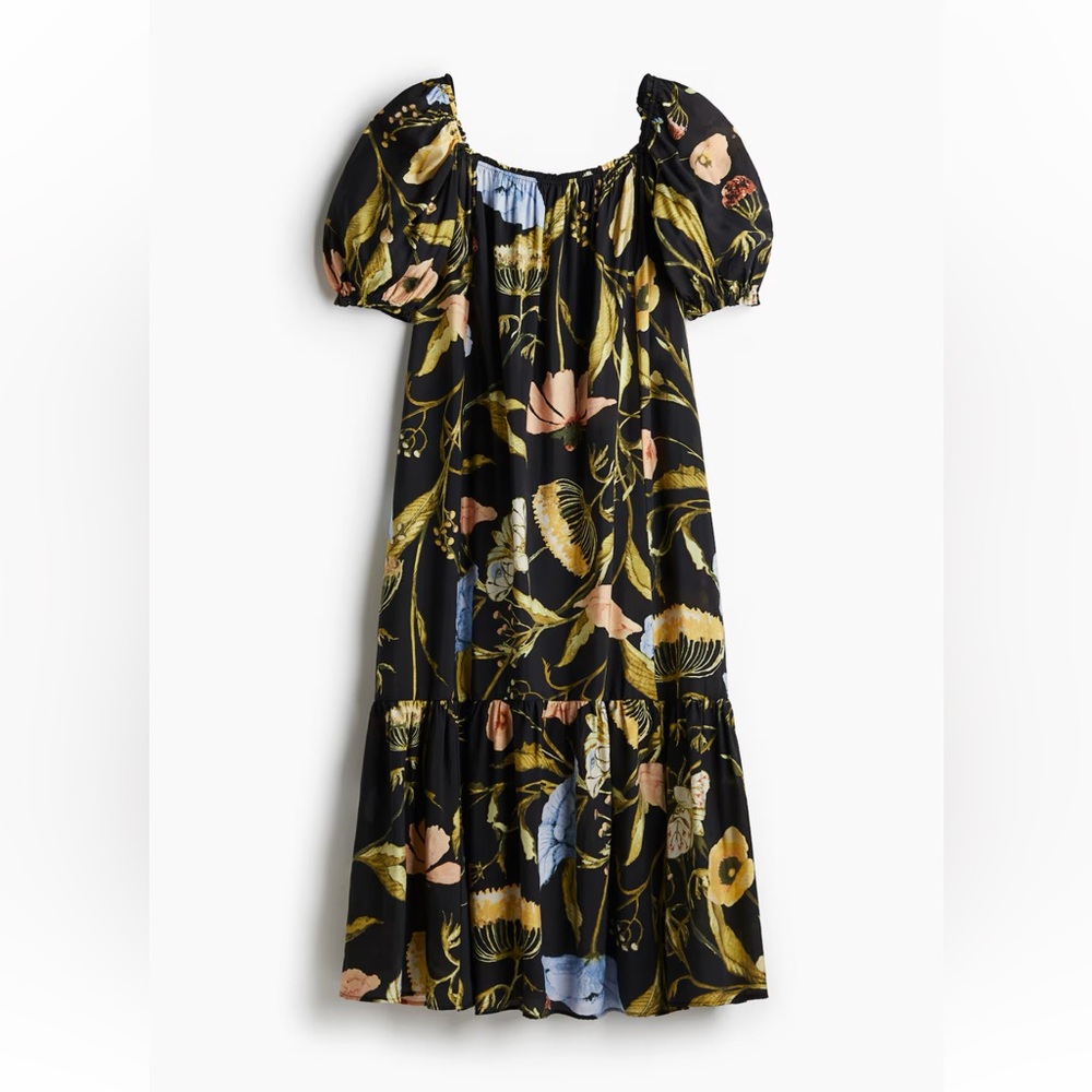 H&M Square neck Maxi Dress